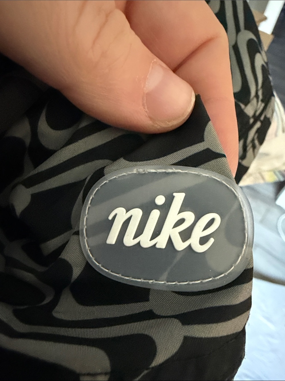 Nike dri- fit Icon clash Women’s Black & Gray Athletic Shorts - Picture 4 of 4